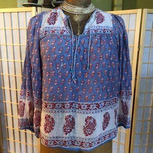 Vintage paisley blouse